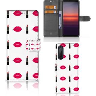 👉 Lippenstift Sony Xperia 5II Telefoon Hoesje Lipstick Kiss 8720215293210