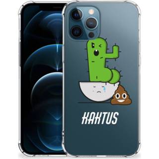 👉 Bumper hoesje IPhone 12 | Pro Stevig Cactus Poo 8720215122930