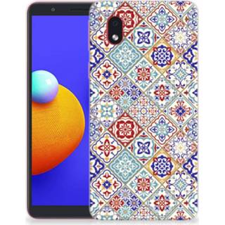 👉 Siliconen hoesje Samsung Galaxy A01 Core TPU Tiles Color 8720215154863