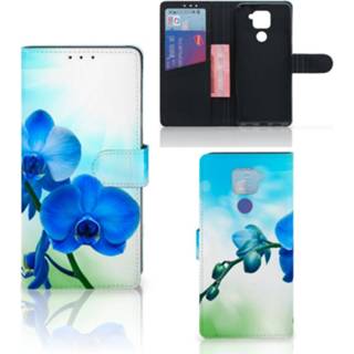 👉 Orchidee blauw Xiaomi Redmi Note9 Hoesje - Cadeau voor je Moeder 8720215167498