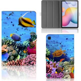 👉 Flipcase Samsung Galaxy Tab S6 Lite Flip Case Vissen 8720215433517