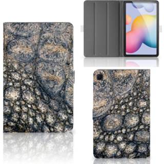 👉 Flipcase Samsung Galaxy Tab S6 Lite Flip Case Krokodillenprint 8720215922288