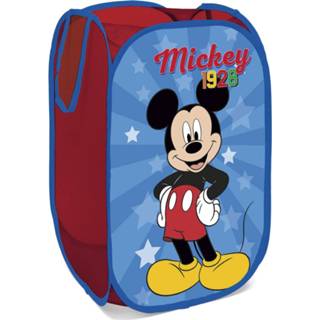 👉 Opbergmand blauw rood textiel One Size Disney Mickey Mouse 58 cm blauw/rood 8430957130147