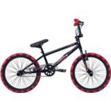 👉 Zwart rood Rock - Freestyle 20 Inch 28 Cm Junior V-brakes Zwart/rood 5404009810885