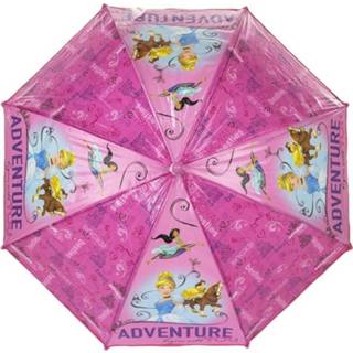 👉 Disney kinderparaplu Princess roze 45 cm