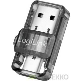 Bluetooth ontvanger grijs transparant LogiLink BT0054 Grijs, 4052792058031