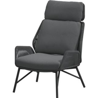 👉 Loungestoel grijs antraciet aluminium 4 Seasons Outdoor Carthago - 8720087006161