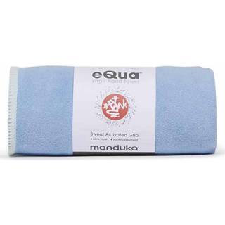 👉 Yoga handdoek blauw mannen Manduka eQua - Clear Blue (67 x 40 cm)