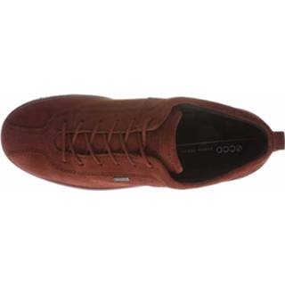 👉 Veterschoenen suède rood Ecco 809704672403