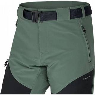 👉 Husky outdoor broek Keiry M - lichtgewicht wandelbroek met stretch - Groen