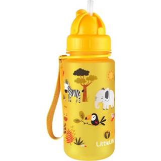 👉 Drinkfles geel polyester One Size Littlelife safari junior 400 ml 5031863151108