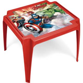 👉 Tafel rood kunststof One Size Marvel Avengers junior 50 x 55 44 cm 8430957119258