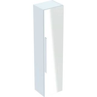 👉 Hoge kast wit Geberit iCon 1 deur met spiegel 150 cm, mat 4022009336047