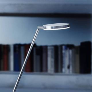 👉 Vloer lamp metaal messing warmwit a+ geëloxeerd geloxeerd Holtkötter Plano S - LED vloerlamp,