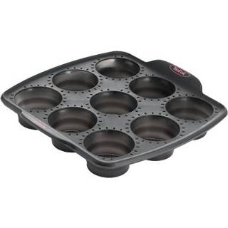 👉 Onesize meerkleurig Tefal Crispybake Muffins J4174714 3168430286658