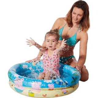 Opblaasbare zwembad baby baby's Peppa Pig/Big opblaasbaar babybadje 78 x 18 cm speelgoed