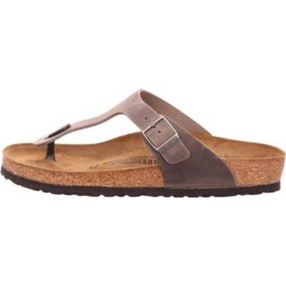 👉 Muil grijs synthetisch Birkenstock Muiltje 4039854381047