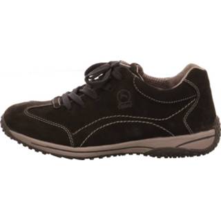 👉 Veterschoenen nubuck vetersluiting zwart Gabor 4052196644250