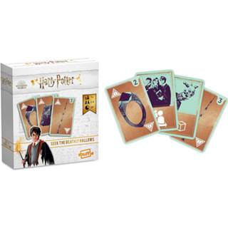 👉 Kaartspel multicolor karton One Size meerkleurig Shuffle Harry Potter 12,5 x 11,5 cm 55-delig 5411068843013