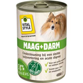 Hondenvoer blik Vitalstyle Vitaal Vlees Maag + Darm - 400 g 8711731025126