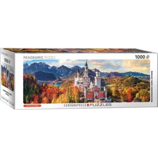 👉 Panoramapuzzel engels landschappen legpuzzels Neuschwanstein Castle, Germany Panorama Puzzel (1000 stukjes) 628136654449
