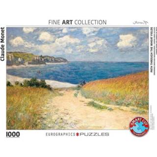 👉 Puzzel engels legpuzzels Path Through the Wheat Fields - Claude Monet (1000 stukjes) 628136614993