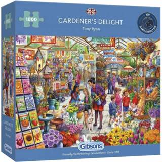 👉 Puzzel engels legpuzzels Gardener's Delight (1000 stukjes) 5012269063059