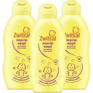 👉 Wasgel baby's Zwitsal Baby - Zeepvrije 3 x 200ml Voordeelverpakking 7436926523584 8712561455251