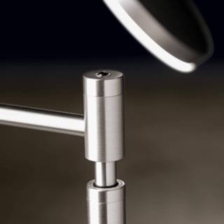 👉 Tafel lamp a+ aluminium mat Holtkötter Plano T LED tafellamp alu