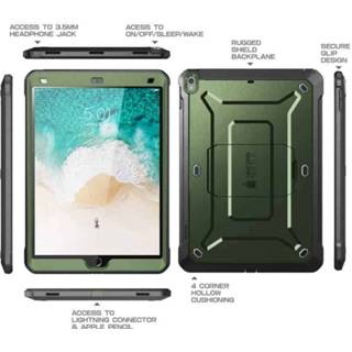 👉 Groen SUPCASE Full Cover Case Hoesje iPad Air 3 (2019) - 10.5 inch Metallic 843439131729