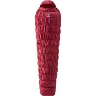 👉 Slaapzak rood synthetische 205 uniseks Deuter - Exosphere -6° maat x 68-85 43-54 cm Regular, cranberry /rood 4046051119007