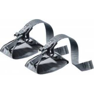 Grijs zwart One Size uniseks Deuter - Kid Comfort Foot Loops maat Size, grijs/zwart 4046051118765