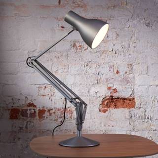 👉 Tafel lamp a+ zilver zilverglans Anglepoise Type 75 tafellamp
