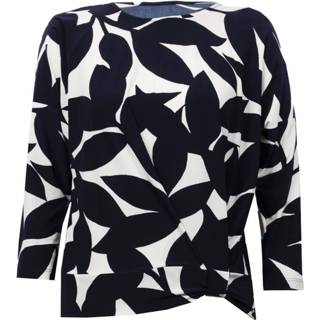 👉 Bloes vrouwen blauw Losse shirt