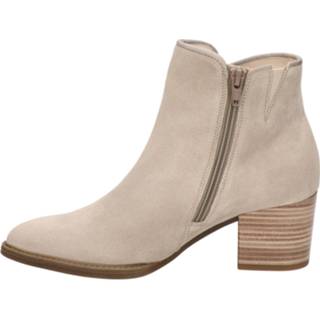 👉 Enkel laarzen suede taupe vrouwen Gabor enkellaarsjes 8720251116146