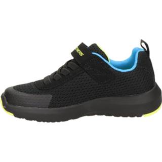 👉 Klittebandschoenen nylon jongens zwart Skechers Dynamic Tread klittenbandschoenen 8720251051492