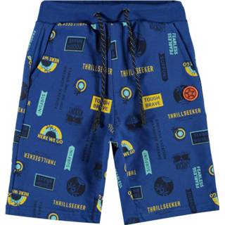 👉 Korte broek katoen mannen blauw 8719650103185