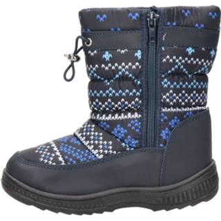 👉 Snowboots synthetisch meisjes blauw Snow Fun 8720251256927