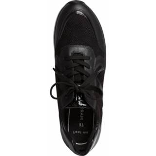 👉 Sneakers black comb materiaalmix van textiel zwart FEEL-Zool Marco Tozzi Sneaker 4059255624802