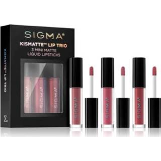 👉 Lippen stift unisex Sigma Beauty Kismatte Lip Trio Liquid Lipsticks