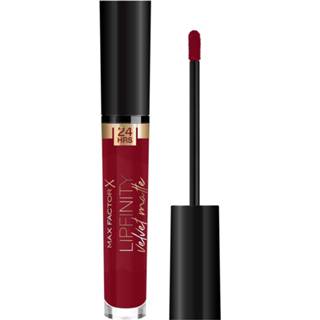👉 Lippenstift rood vrouwen Red Allure Max Factor Lipfinity Velvet Matte Lipstick 3.5ml (Various Shades) - 3614227147249