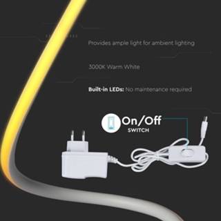 👉 Design tafellamp wit One Size GeenKleur V-tac VT-7312 LED - 17W 1300 Lumen 3000K 3800157648462