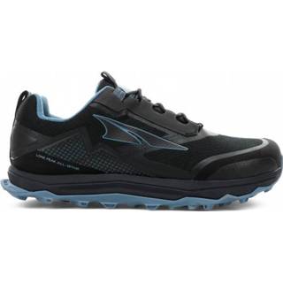 👉 Altra - Women's Lone Peak All-Wthr Low - Trailrunningschoenen maat 9,5, zwart