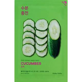 👉 One Size GeenKleur Holika Pure Essence Mask Sheet – Cucumber set van 5 stuks. 8720246143386