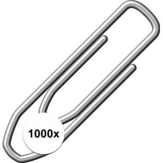 👉 Paperclip zilver Hobby materiaal 1000 paperclips 21 mm