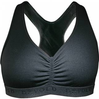 👉 Sport BH vrouwen zwart XXL Devold - Wool Fleece Woman Bra Sportbeha maat XXL, 7028567031520