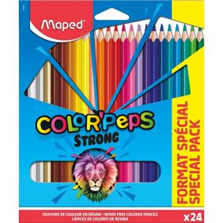 👉 Kleurpotlood Maped Color'Peps 20 kleurpotloden + 4 fluo 3154141832031