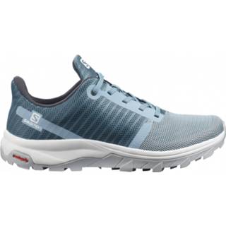 👉 Vrouwen 8 grijs blauw Salomon - Women's Outbound Prism Multisportschoenen maat 8, grijs/blauw 193128530754