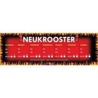 Tekst sticker SD Neukrooster, per week