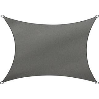 👉 Schaduwdoek antraciet polyester Como rechthoek 3x4m (antraciet) 8712757451593